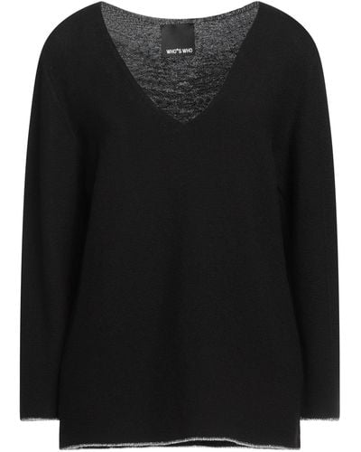Who*s Who Sweater - Black