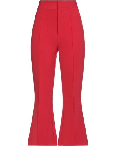 SIMONA CORSELLINI Trouser - Red