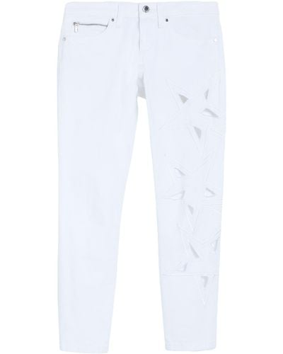 Dirk Bikkembergs Jeans Cotton, Elastane - White