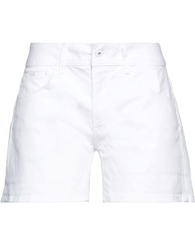 Pepe Jeans Denim Shorts - White