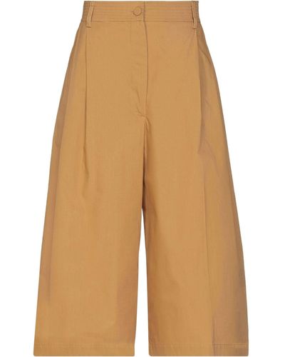Suoli Cropped Trousers - Natural