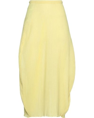 Jil Sander Midi Skirt - Yellow
