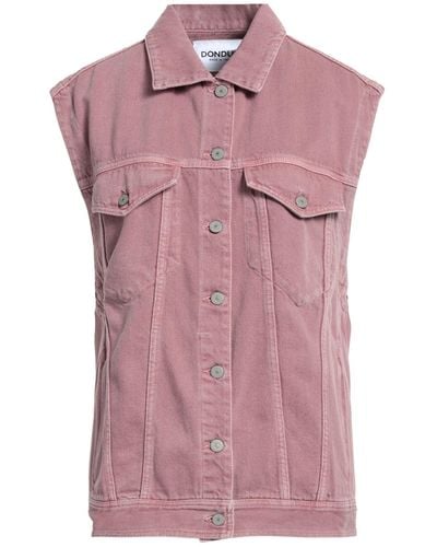 Dondup Denim Outerwear - Pink