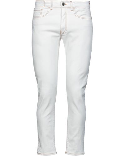 Low Brand Pantalon en jean - Blanc
