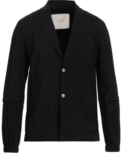 Yes London Overcoat & Trench Coat - Black