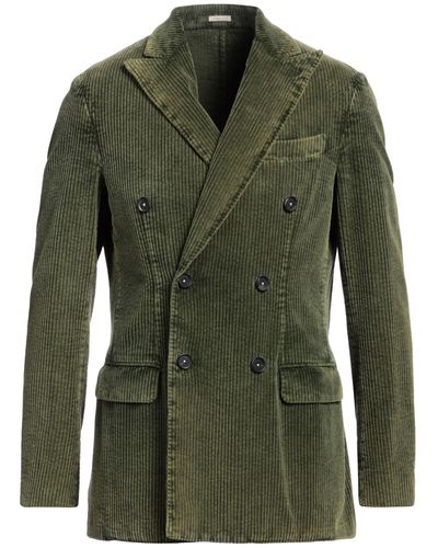 Massimo Alba Military Blazer Cotton - Green