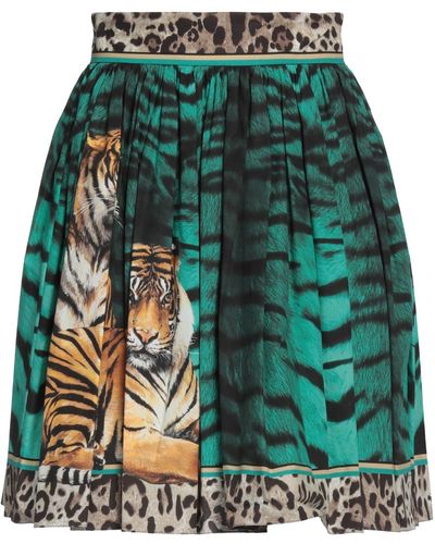Dolce & Gabbana Mini Skirt - Green