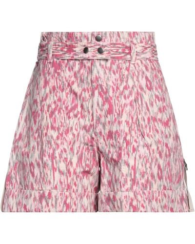 Isabel Marant Fuchsia Shorts & Bermuda Shorts Cotton - Red