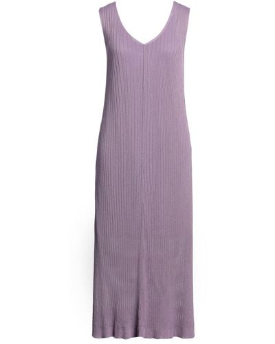 Marella Midi Dress - Purple