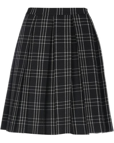 Dior Midi Skirt - Black