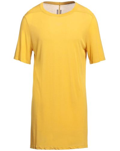 Rick Owens T-shirt - Yellow