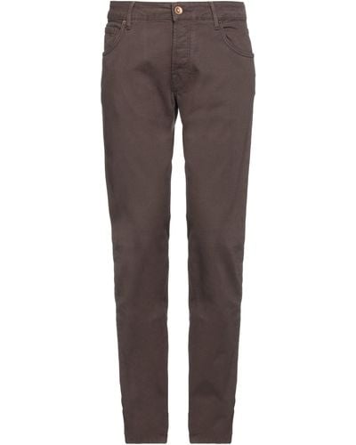 Hand Picked Pants - Brown