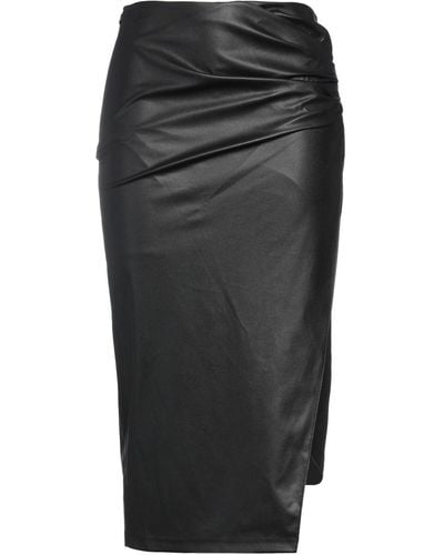 Helmut Lang Midi Skirt - Black
