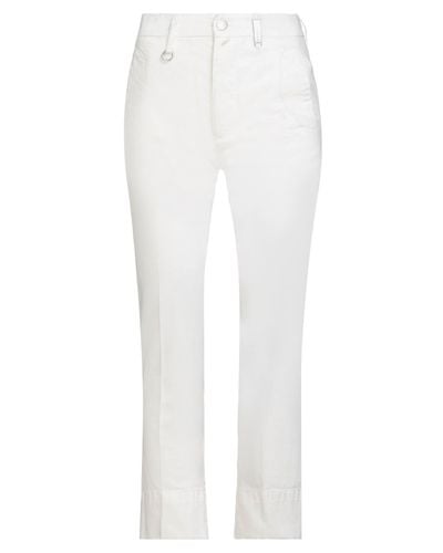 High Pantalon en jean - Blanc