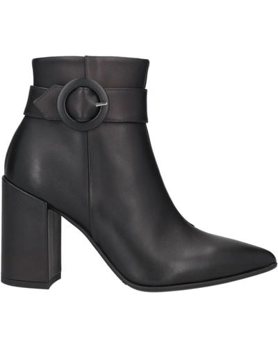 Bruglia Ankle Boots Calfskin - Black
