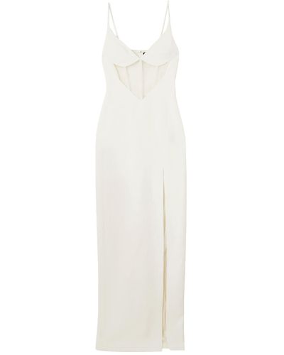 David Koma Long Dress - White