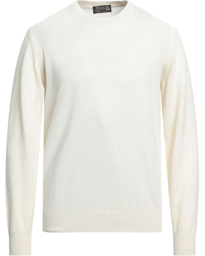 Luigi Borrelli Napoli Sweater - White