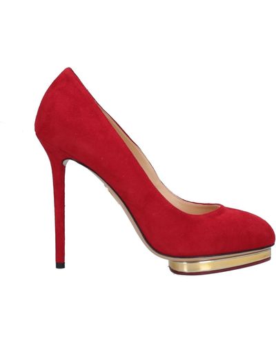 Charlotte Olympia Escarpins - Rouge