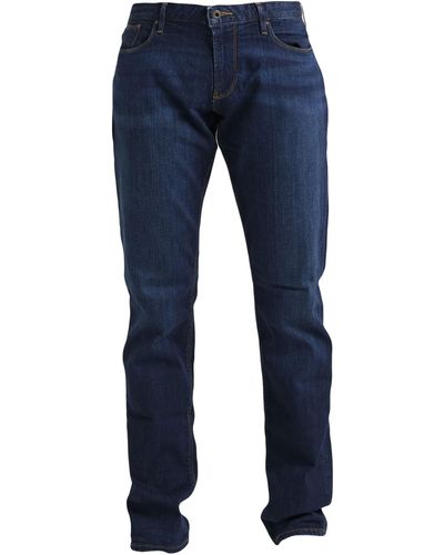 Emporio Armani Pantalon en jean - Bleu