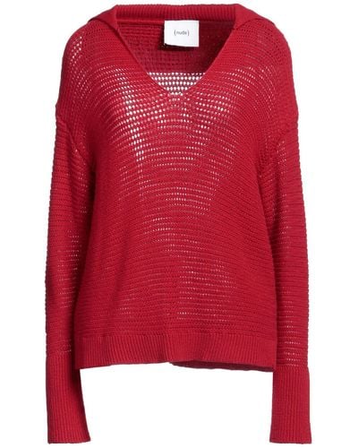 Nude Sweater - Red