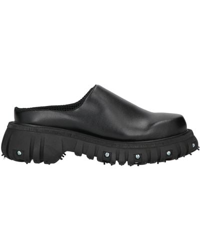 PHILEO Pecheur faux-leather sandals - Black