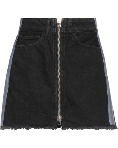 Marcelo Burlon Denim Skirt - Black