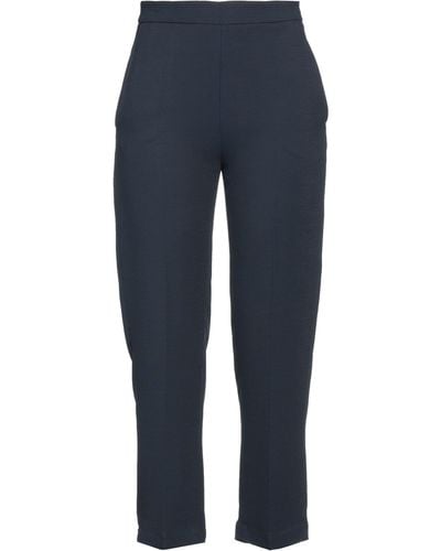 Erika Cavallini Semi Couture Pantalone - Blu