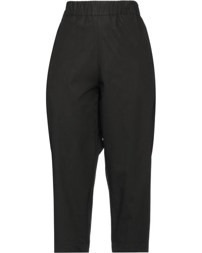Collection Privée Cropped Trousers - Black