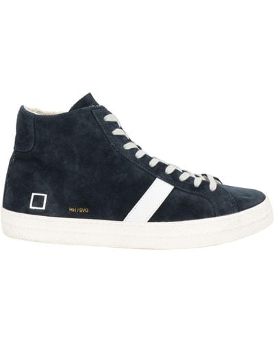 Date Midnight Sneakers Leather - Blue