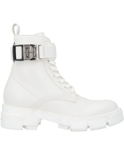 Givenchy Ankle Boots Terra aus Leder - Weiß