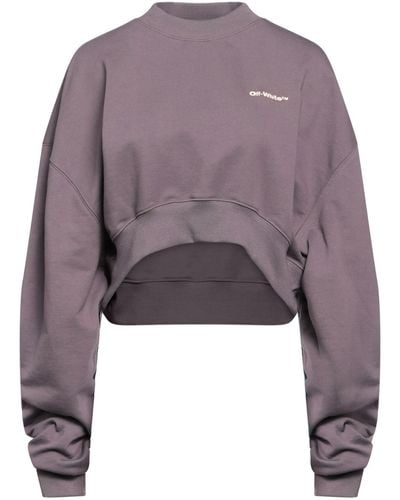 Off-White c/o Virgil Abloh Sweatshirt - Purple