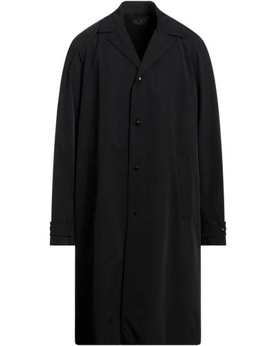 The Kooples Overcoat & Trench Coat - Black