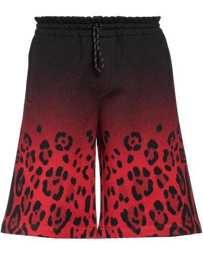 Dolce & Gabbana Shorts E Bermuda - Rosso