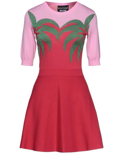 Boutique Moschino Mini Dress - Red