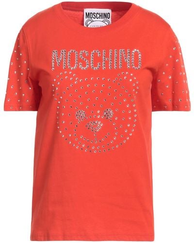 Moschino Camiseta - Rojo