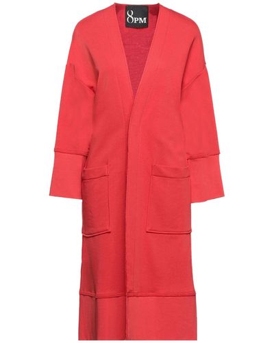 8pm Overcoat & Trench Coat - Red