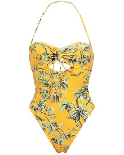 Miss Bikini One-piece Swimsuit - Yellow