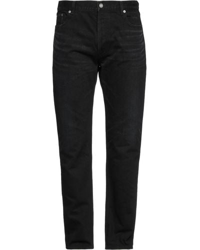 Saint Laurent Pantalon en jean - Noir