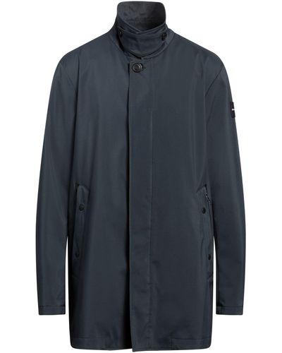 Dekker Overcoat & Trench Coat - Blue