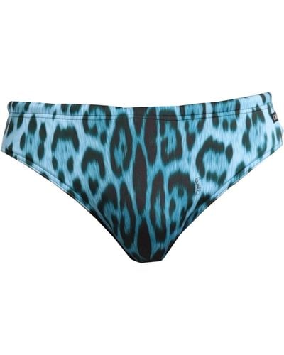 Roberto Cavalli Bikini Bottoms & Swim Briefs - Blue