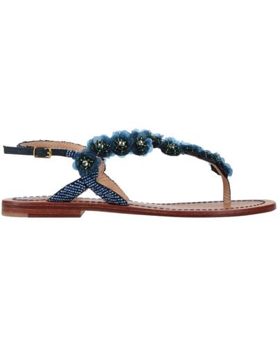 Maliparmi Thong Sandal - Blue