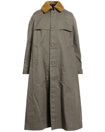 Valentino Garavani Overcoat & Trench Coat - Gray