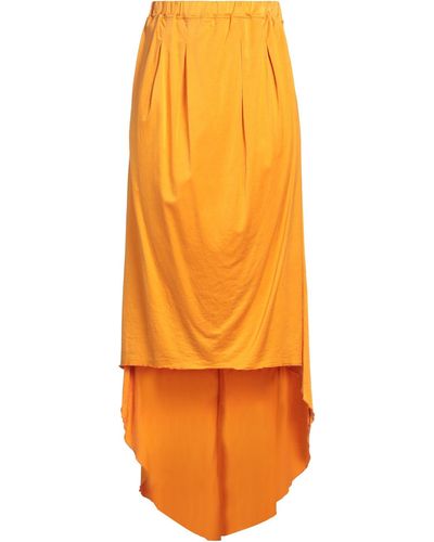 Jijil Midi Skirt - Orange