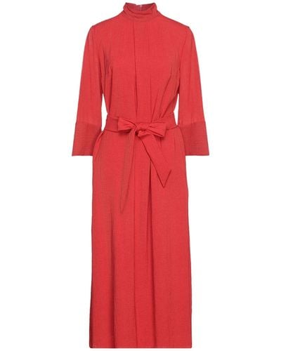 Cefinn Long Dress - Red