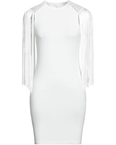 Patrizia Pepe Mini Dress - White