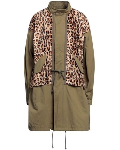 Junya Watanabe Overcoat & Trench Coat - Natural