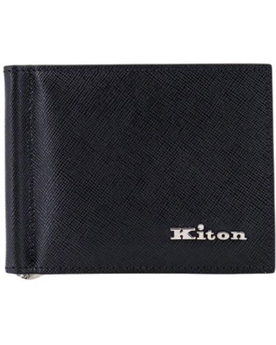 Kiton Brieftasche - Weiß