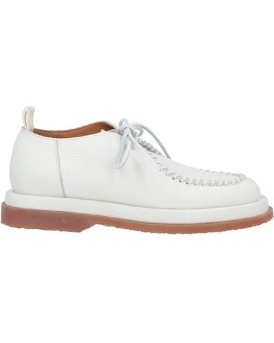 Buttero Lace-up Shoes - White