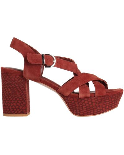 Jeannot Sandals - Red