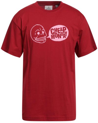 Cheap Monday T-shirt - Red